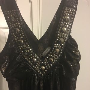 Embellished A-line blouse!